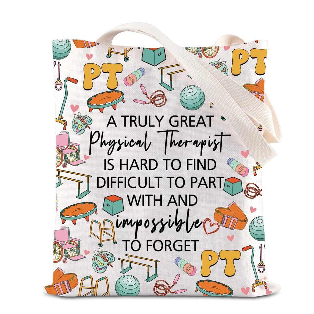 Physical Therapist Shoing Bag Pt Areciation Gift Pta Gift Medical Pt Tote B)